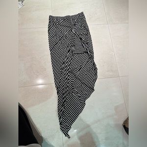 Pink Violet stretchy jersey material skirt